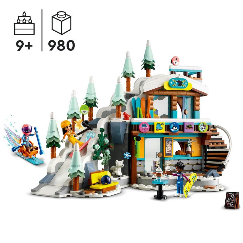 LEGO Friends Skipiste und Cafe