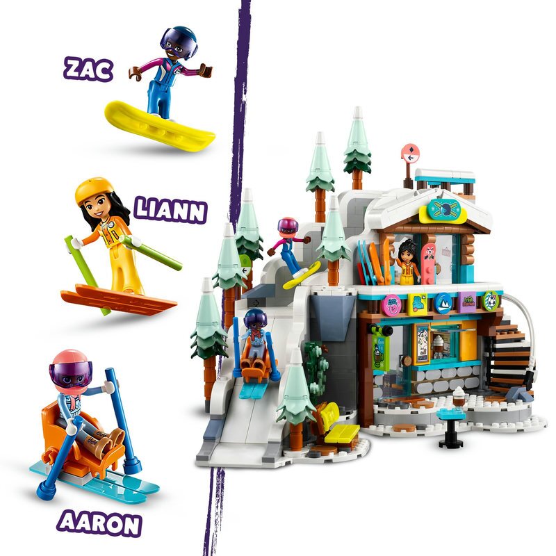 LEGO Friends Skipiste und Cafe