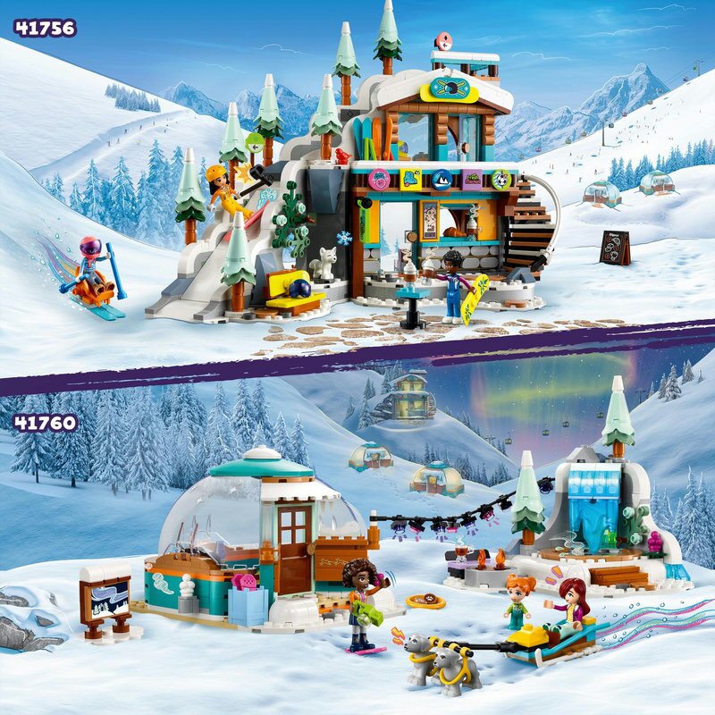 LEGO Friends Skipiste und Cafe