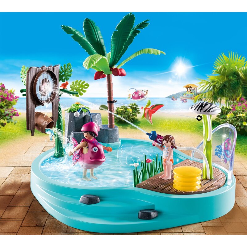 Playmobil Family & Fun Spaßbecken mit Wasserspritze