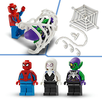 LEGO Marvel Spider-Mans Rennauto & Venom Green Goblin