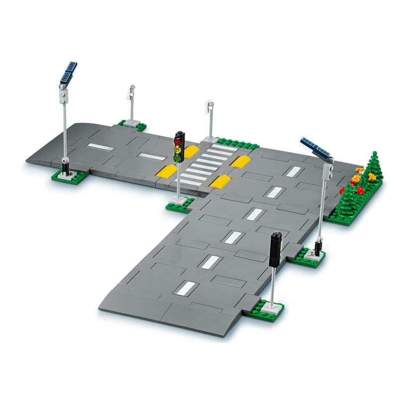 LEGO City Straßenkreuzung mit Ampeln