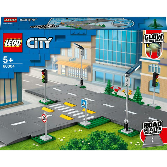 LEGO City Straßenkreuzung mit Ampeln