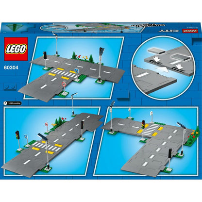 LEGO City Straßenkreuzung mit Ampeln