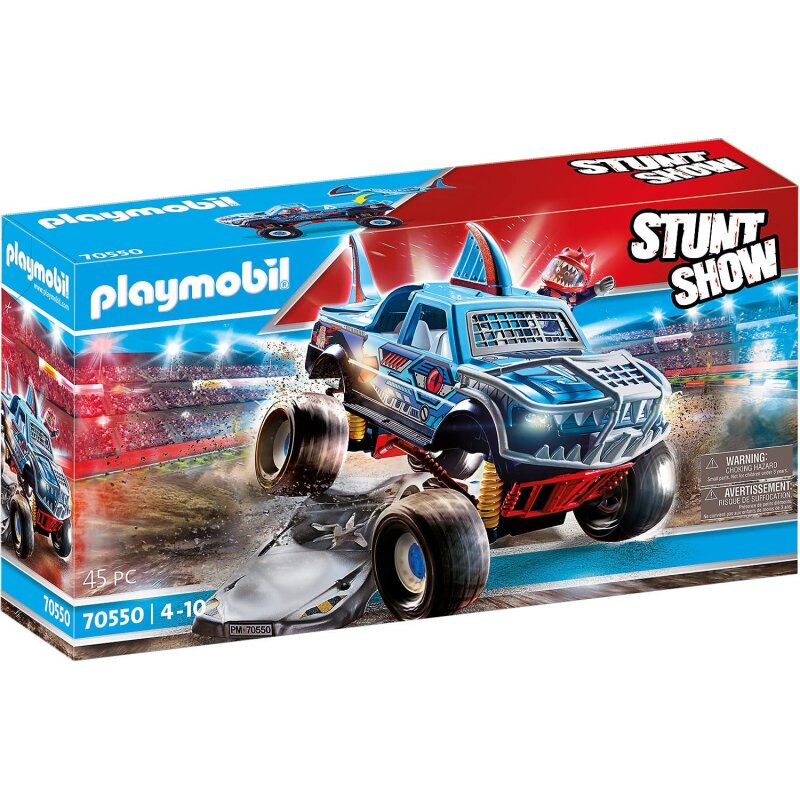 Playmobil Stuntshow Monster Truck Shark