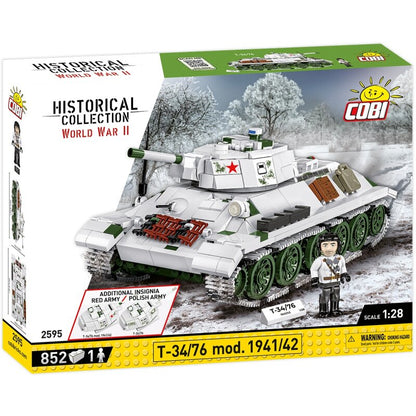 COBI Historical Collection WWll T-34/76 mod. 1941/42