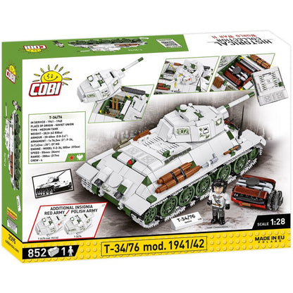 COBI Historical Collection WWll T-34/76 mod. 1941/42