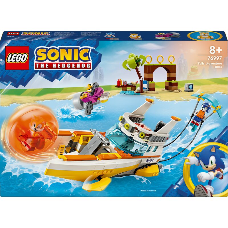 LEGO Sonice the Hedgehog Tails’ Abenteuerboot