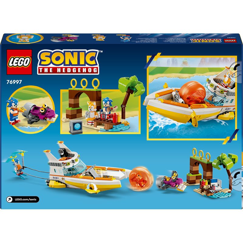 LEGO Sonice the Hedgehog Tails’ Abenteuerboot