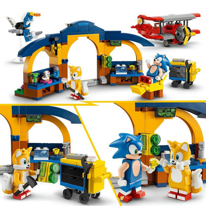 LEGO Sonice the Hedgehog Tails‘ Tornadoflieger mit Werkstatt