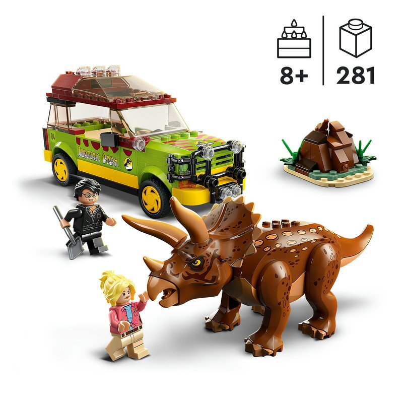 LEGO Jurassic World Triceratops-Forschung