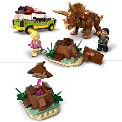 LEGO Jurassic World Triceratops-Forschung