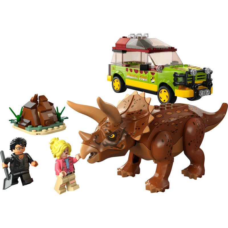 LEGO Jurassic World Triceratops-Forschung