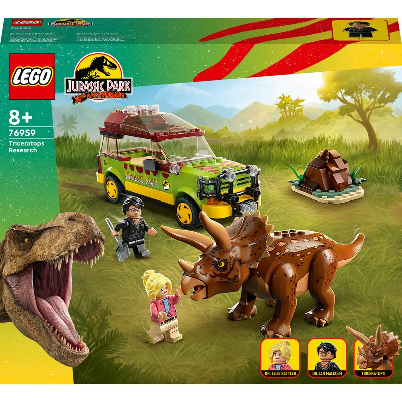 LEGO Jurassic World Triceratops-Forschung