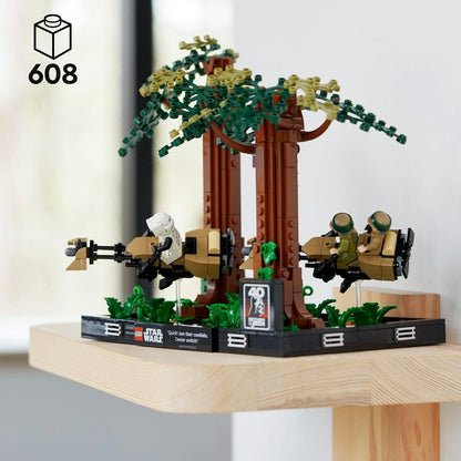 LEGO Disney Verfolgungsjagd auf Endor Diorama