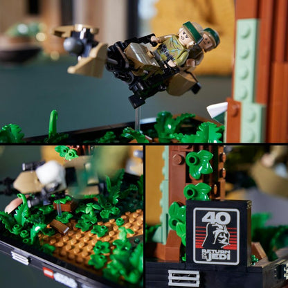 LEGO Disney Verfolgungsjagd auf Endor Diorama