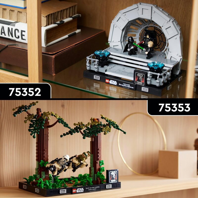 LEGO Disney Verfolgungsjagd auf Endor Diorama