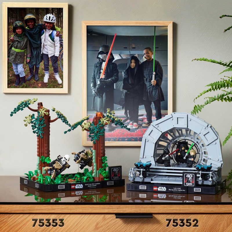 LEGO Disney Verfolgungsjagd auf Endor Diorama