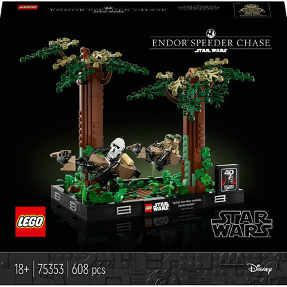 LEGO Disney Verfolgungsjagd auf Endor Diorama