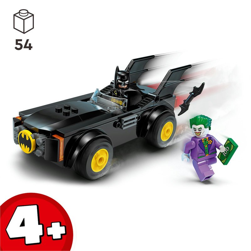 LEGO Marvel Verfolgungsjagd im Batmobile: Batman vs. Joker