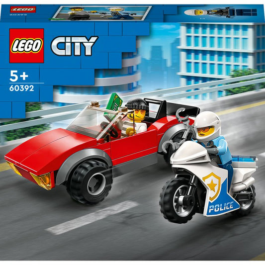 LEGO City Verfolgungsjagd mit dem Polizeimotorrad