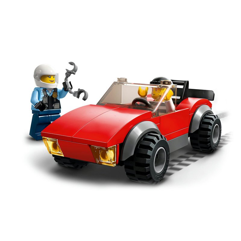 LEGO City Verfolgungsjagd mit dem Polizeimotorrad