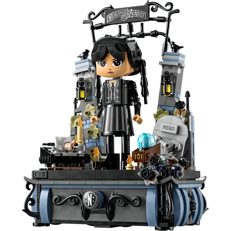 LEGO Wednesday Addams Baufigur