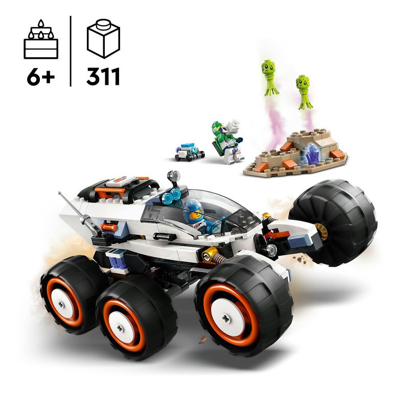 LEGO City Weltraum-Rover mit Außerirdischen