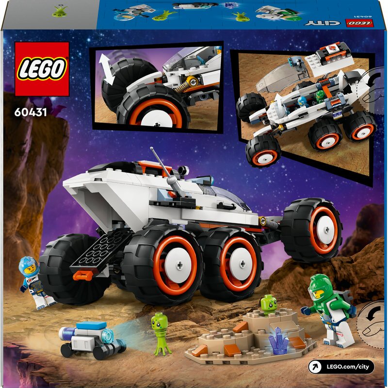 LEGO City Weltraum-Rover mit Außerirdischen