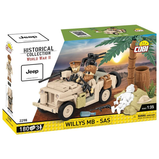 COBI Historical Collection WWll  Willys MB-SAS