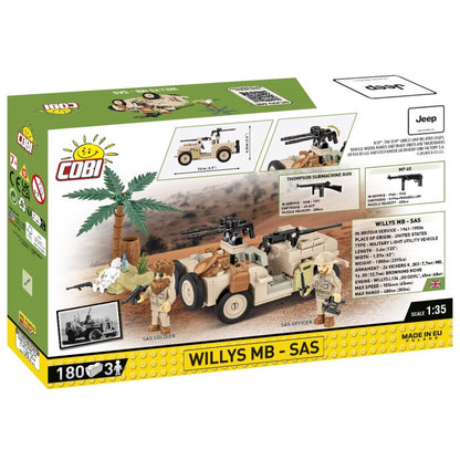 COBI Historical Collection WWll  Willys MB-SAS