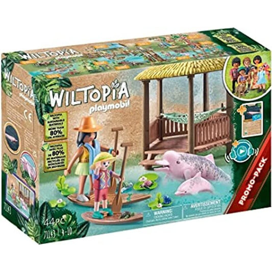 Playmobil Wiltopia - Paddeltour mit den Flussdelfinen