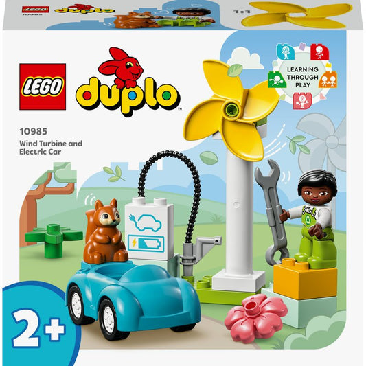 LEGO DUPLO Windrad und Elektroauto