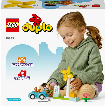 LEGO DUPLO Windrad und Elektroauto