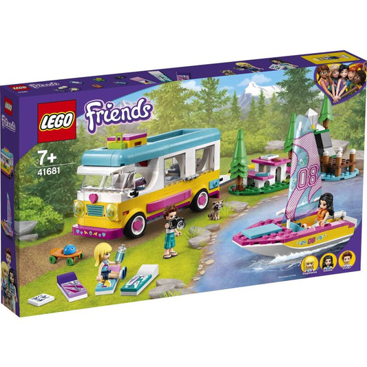 LEGO Friends Wohnmobil- und Segelbootausflug